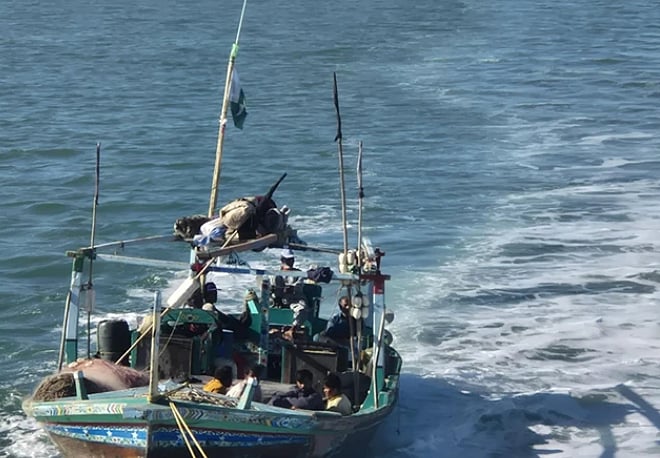 Coast Guard seizes Pakistani fishing boat, detains 11 for illegal entry into Indian waters