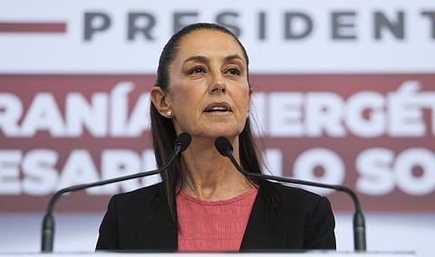 Mexico imposes up to 50 pc import duties on select goods from India, other Asian countries. Pic: President Claudia Sheinbaum Pardo 