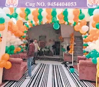 Police post built with stones thrown at cops during Sambhal clash opens