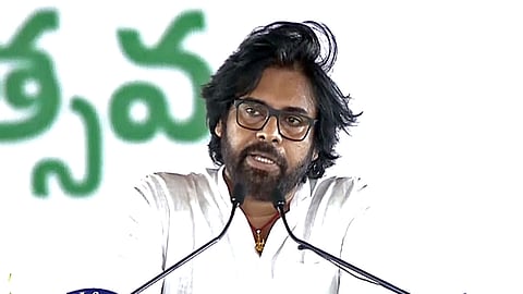 Andhra Pradesh Deputy Chief Minister and Janasena Party chief Pawan Kalyan.