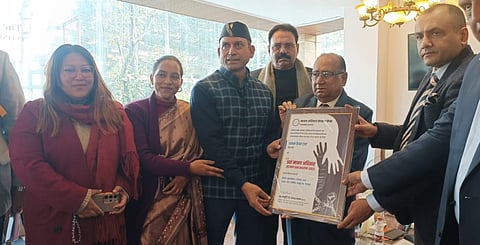 Udayan Care Trust honoured at 9th Human Rights Protection Ratna Award ceremony in Uttarakhand