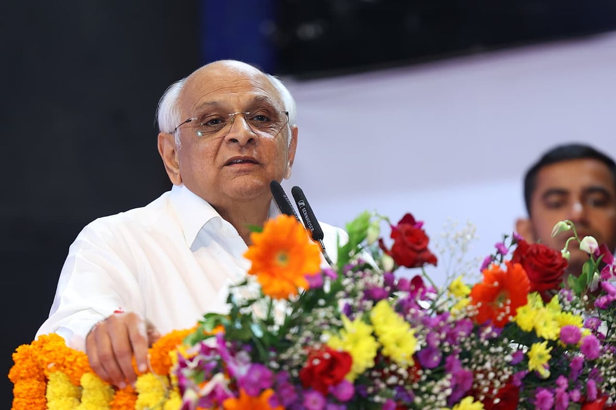 Gujarat CM lays foundation stones for development works worth over Rs 600 crore in Surat