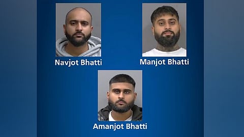 Manjot Bhatti faces multiple firearm charges and was later released on bail, while Navjot and Amanjot Bhatti were released on undertakings and will appear in court.