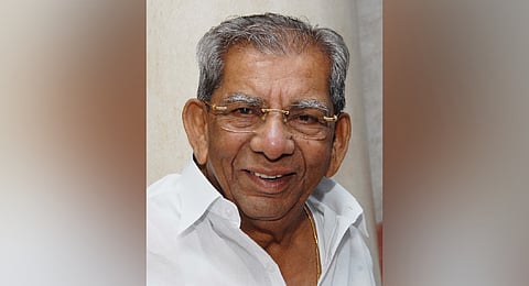 Shamanur Shivashankarappa — veteran legislator, industrialist, educationist and All-India President of the Akhil Bharat Veerashaiva Lingayat Mahasabha.