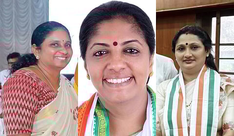 V K Minimol, Shiny Mathew and Deepthi Mary Varghese