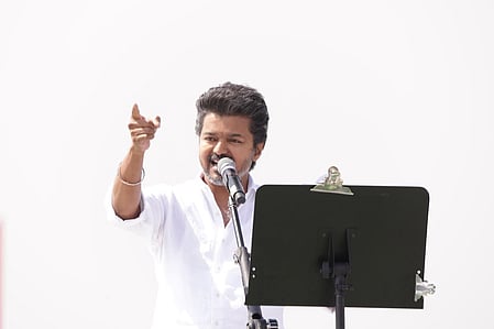 Tamilaga Vettri Kazhagam (TVK) leader Vijay