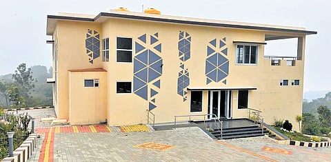 A two-storey structure with dining room, restroom, viewpoint, etc has been ready but cottages and resorts are yet to be constructed.