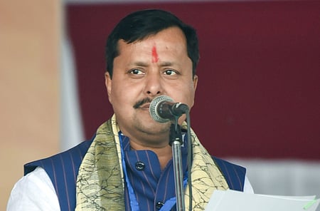 BJP chief Nitin Nabin