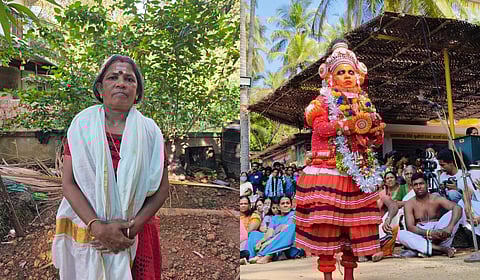 Ambujakshi M V said Devakkoothu Theyyam is the only theyyam performed by women. 