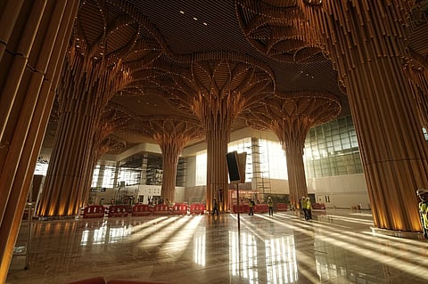 India’s first nature-themed airport terminal draws inspiration from Assam’s rich biodiversity and cultural heritage, embracing the theme Bamboo Orchids.