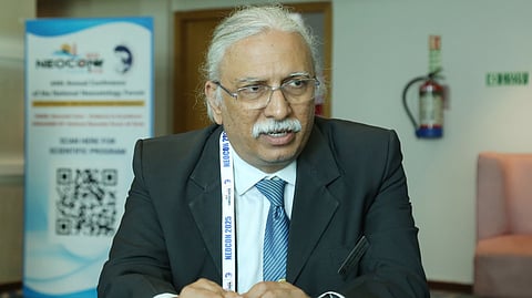 Dr. Somashekhar Nimbalkar, Professor of Neonatology, Pramukhswami Medical College, Gujarat, speaking to The New Indian Express about pregnancy after 30 and 35.