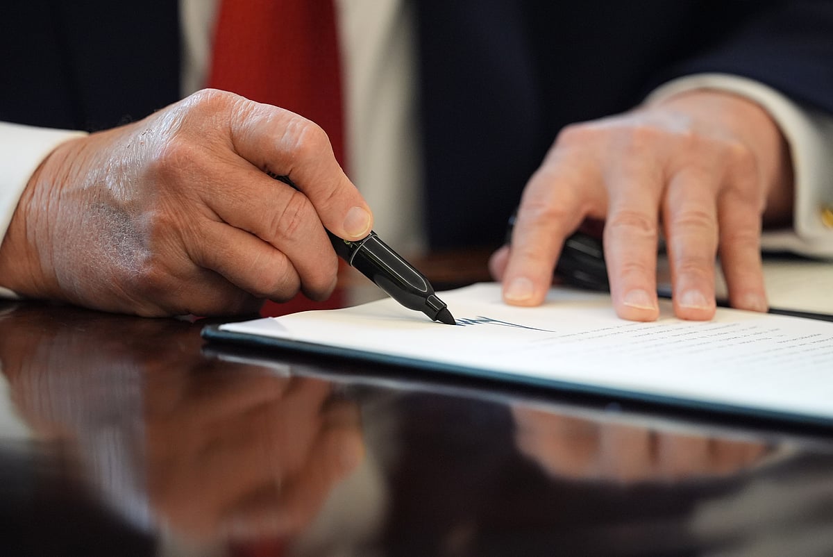 Trump signs into law defence policy bill backing 'deeper engagement' with India including via Quad