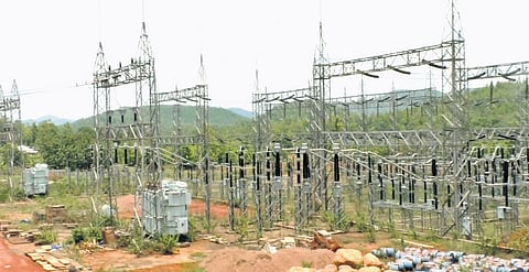 The 220/33 KV grid sub-station at Sirtiguda in Kalahandi’s K Nuagaon block.