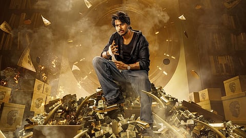Sundeep Kishan in the first poster of Jason Sanjay's Sigma