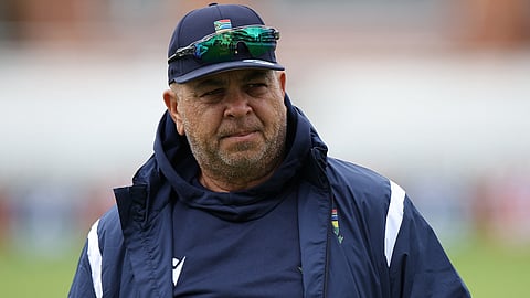 South Africa's coach Shukri Conrad