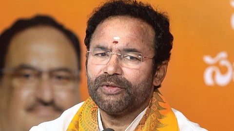 Union minister G Kishan Reddy.