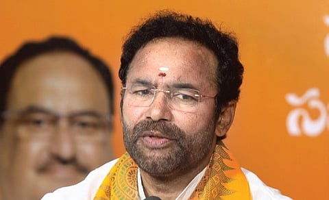 Union minister G Kishan Reddy.