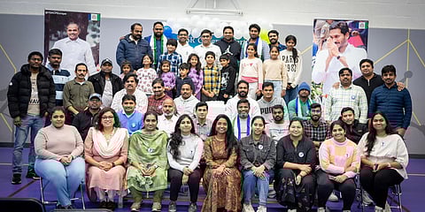 Addressing the gathering, YSRCP National Spokesperson Karthik Yellapragada described Jagan as a leader guided by compassion and credibility. 