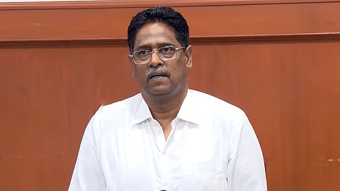 DMK’s legal wing secretary, Rajya Sabha member and senior advocate NR Elango.
