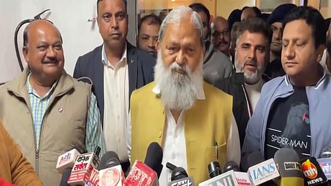 Haryana Labour Minister Anil Vij