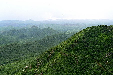 Aravalli range.