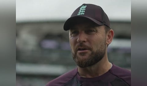 England head coach Brendon McCullum