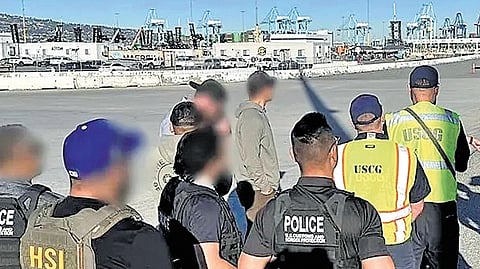CBP said 49 undocumented immigrants holding commercial driver’s licenses were arrested between November 23 and December 12. Thirty of those were Indian nationals.