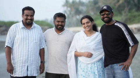 (L to R) Dileesh Pothan, Don Palathara, Parvathy Thiruvothu, Alex Joseph