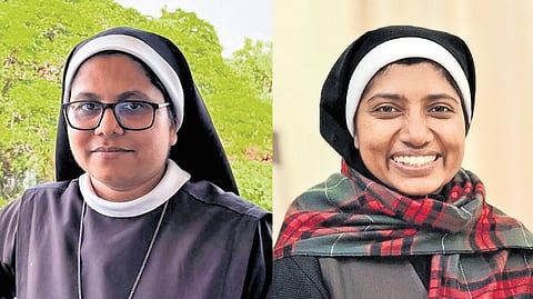 Sr Roswin and Sr Lismy 