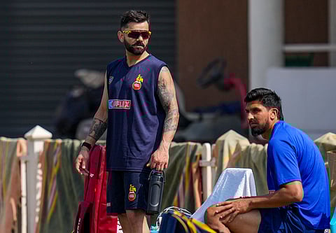 Virat Kohli and Ishant Sharma