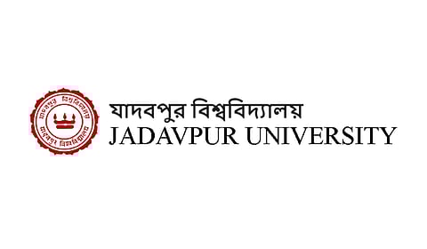 Jadavpur University logo.