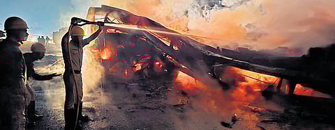 A group of seven people was supposed to attend a pre-wedding party in Gokarna. 