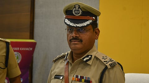 NTR City police commissioner SV Rajashekhar Babu IPS.