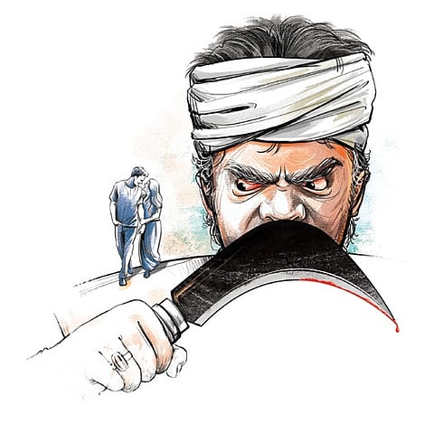 The suspects were identified as P Ramesh (51), her father, and her brother, R Balamurugan (21), both daily wage earners. 