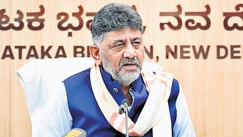 Karnataka Deputy CM DK Shivakumar.