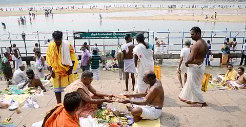 To curb the dumping of waste, including ritual offerings, into the Cauvery that flows for 16 km within Tiruchy corporation limits, the civic body came up with the riverfront development project on the southern banks running between the Thillainayagam bathing ghat