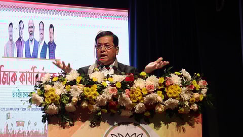 Union Shipping Minister and former Assam Chief Minister Sarbananda Sonowal.