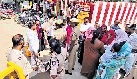 Around 1 pm on Friday, a group of 60 pilgrims from Kerala arrived at the foothills.