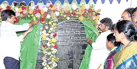 Deputy Chief Minister Mallu Bhatti Vikramarka inaugurates the 33/11kV electric substation at Nelakondapalli mandal