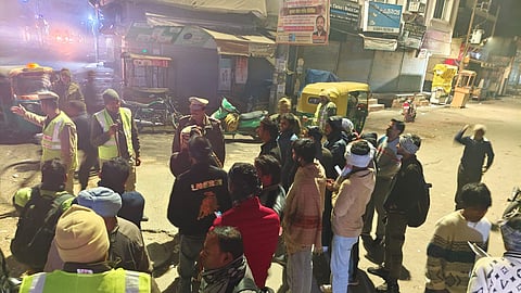 Delhi Police's South-East District conducts Op Aaghat 3.0 across the national capital on the intervening night of Friday and Saturday.