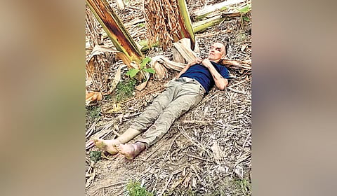 The injured French tourist, Bruno Roger 