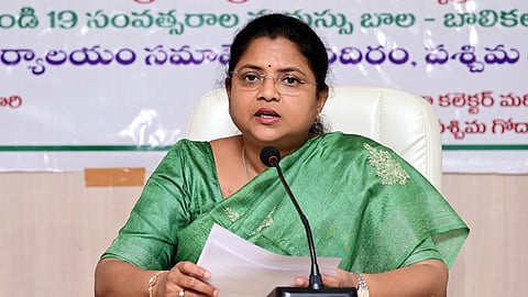 West Godavari District Collector and District Magistrate Chadalawada Nagarani 