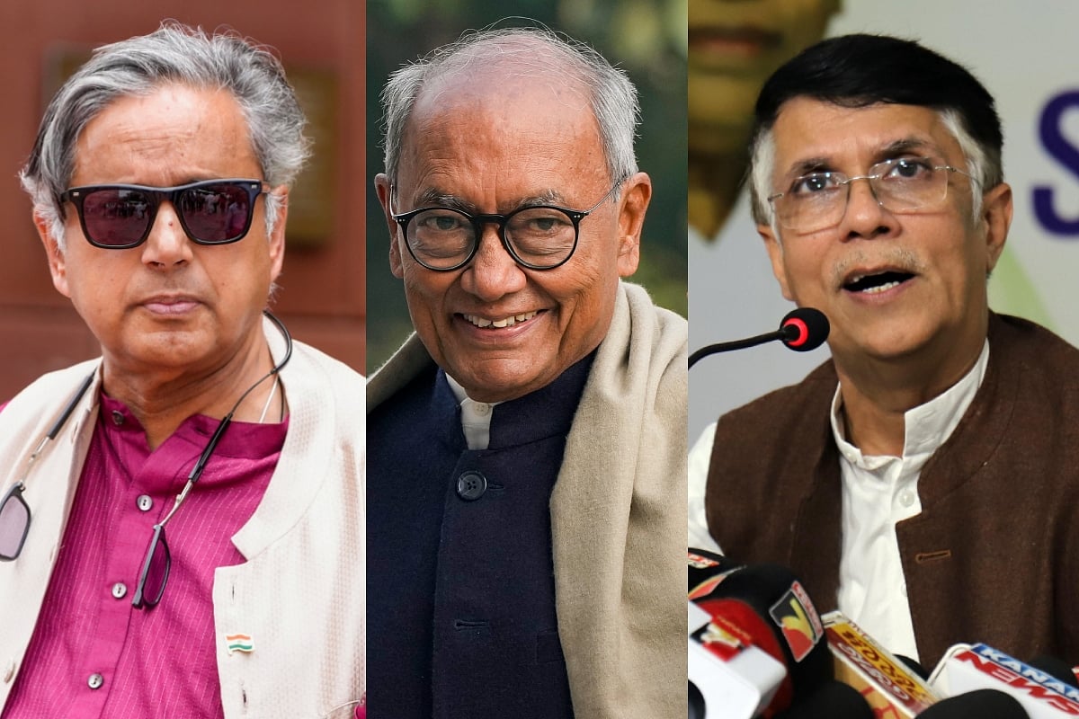 Tharoor calls for discipline, backs Digvijaya amid RSS praise row; Khera draws hard ideological line