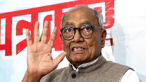 Former Madhya Pradesh chief minister and Congress MP Digvijaya Singh 
