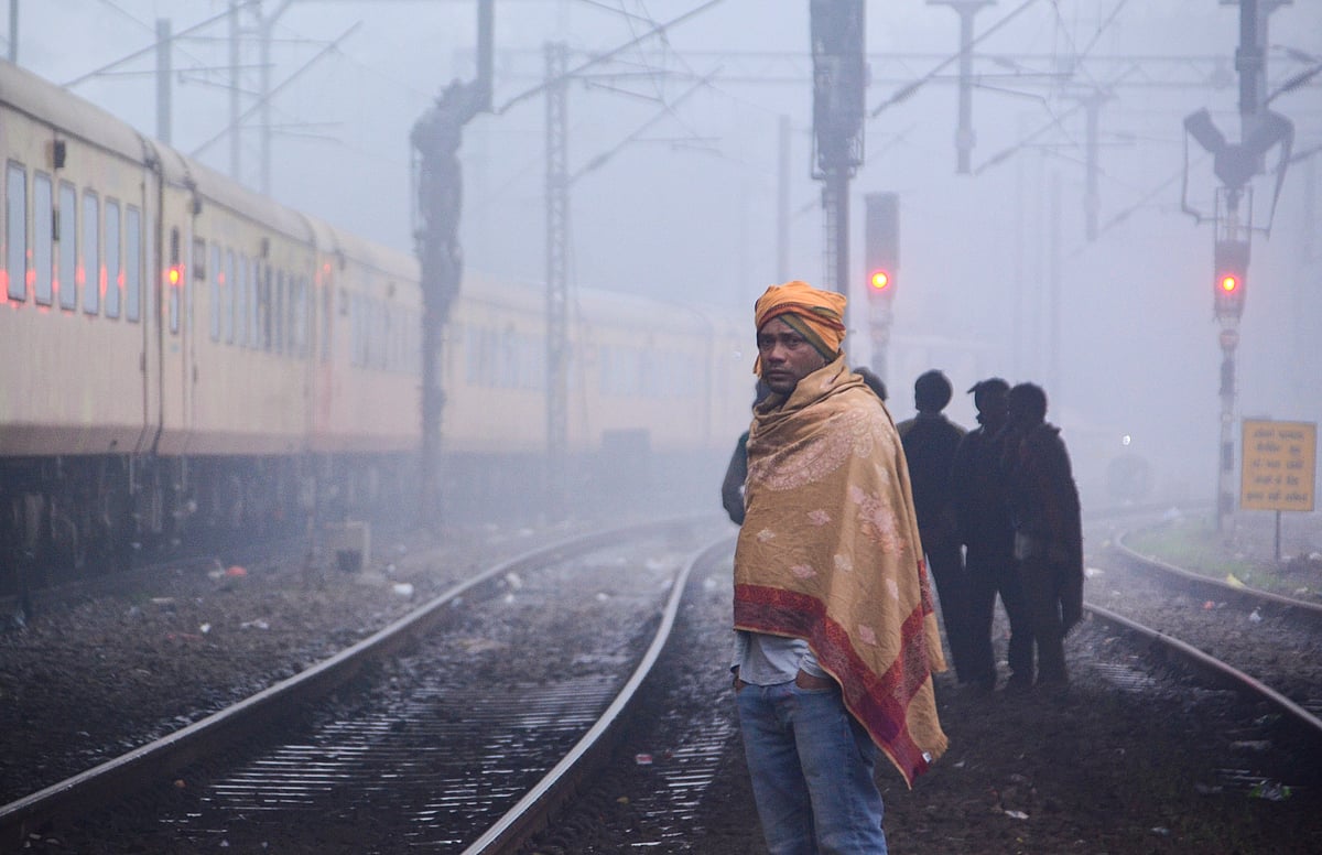 Dense fog, cold wave and hazardous smog grip north India