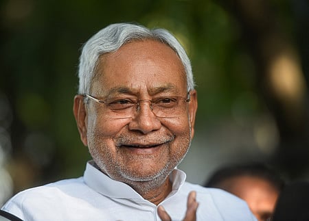Bihar Chief Minister Nitish Kumar.