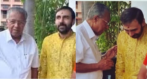 According to Subramanian, the image he shared was taken from a video of the CM that is available from the state government's Public Relations Department.