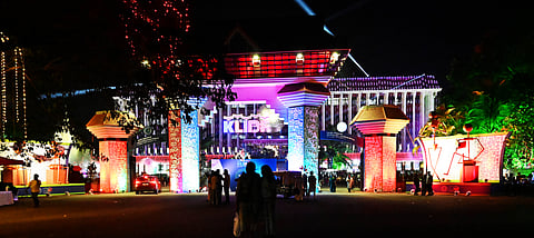 City set for a New Year party of the lit kind