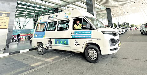 Mobility vehicle to assist passengers at Kempegowda International Airport (KIA) 