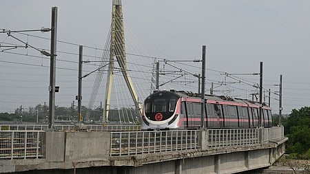 Delhi metro.